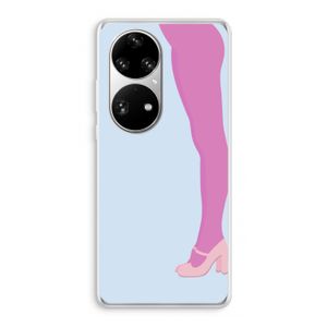 Pink panty: Huawei P50 Pro Transparant Hoesje