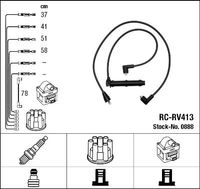 Bougiekabelset RCRV413