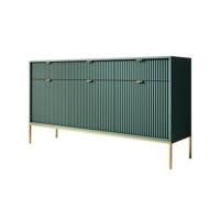 Meubella Dressoir Navil 2 - Groen - 154 cm