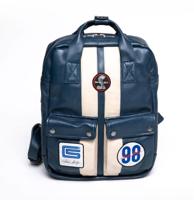 Carroll Shelby GT40 Rugtas Schaapsleer - Royal Blue