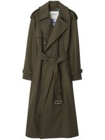 Burberry trench Castleford à boutonnière croisée - Vert