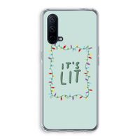 It's Lit: OnePlus Nord CE 5G Transparant Hoesje