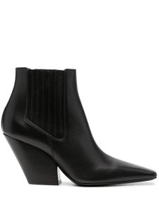 Casadei bottines en cuir - Noir