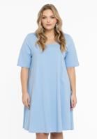 Yoek Jurk A-lijn | Licht Blauw | Maat 58/60