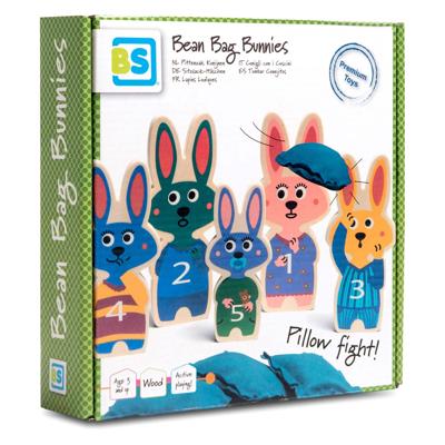 BS Toys balwerpen bunnies hout - werpspel