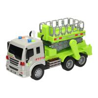 Truck met Hoogwerker met Licht en Geluid Truck met Hoogwerker met Licht en Geluid
