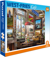 West Fries Café Puzzel 1000 Stukjes