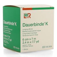 Dauerbinde K 6cm X 7m 1 105904