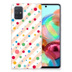 Samsung Galaxy A71 TPU bumper Dots