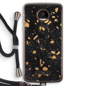 Terrazzo N°7: Motorola Moto Z Force Transparant Hoesje met koord