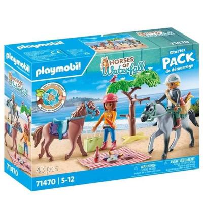 PLAYMOBIL 71470 Amélia en Ben met paarden