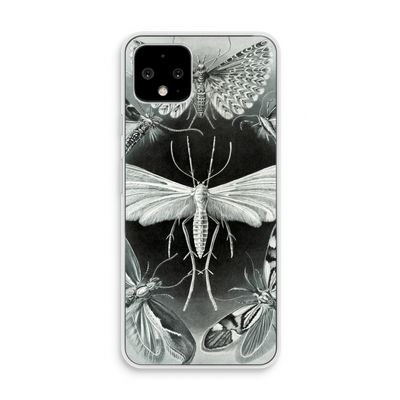 Haeckel Tineida: Pixel 4 Transparant Hoesje