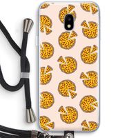 You Had Me At Pizza: Samsung Galaxy J3 (2017) Transparant Hoesje met koord
