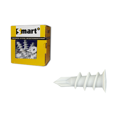 pgb-Europe SMART | Zelfb. gipskartonplug Ø 13x32 PA6 | 50 st SM0GKPN0004E