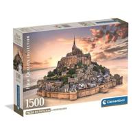 CLEMENTONI - Compatto 1500 pezzi - Mont Saint-Michel