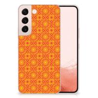 Samsung Galaxy S22 | TPU bumper | Batik Oranje