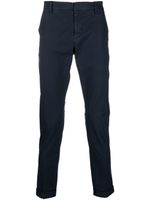 DONDUP pantalon chino Gaubert à coupe slim - Bleu - thumbnail