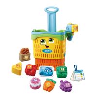 VTech winkelmand scan leer 19 x 32 x 29 cm geel 13-delig