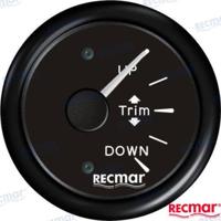 Voltímetros y posición trim RECKY09228 - INDICADOR POSICION TRIM 160-10º NEGRO