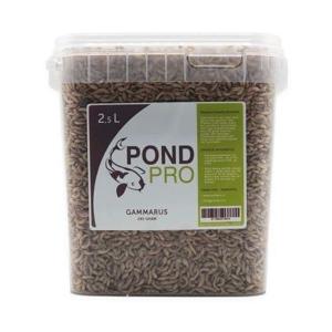 Pond Pro Gammarus 2,5L - Eiwitrijke Koi Voeding met Laag Vet - Gezondheid & Kleur Versterkend