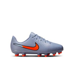 Nike Tiempo Legend 10 Club Gras / Kunstgras Voetbalschoenen (MG) Kids Lichtblauw Felrood Zwart