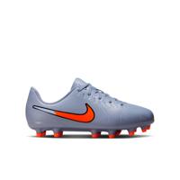 Nike Tiempo Legend 10 Club Gras / Kunstgras Voetbalschoenen (MG) Kids Lichtblauw Felrood Zwart