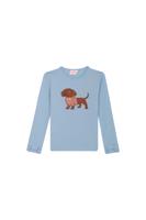 Someone winter t-shirt meisjes - blauw - Lizanne
