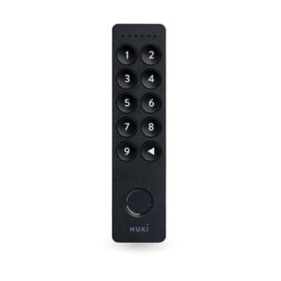 Nuki Keypad - draadloos toetsenbord voor toegangscodebediening van Nuki Smart Lock 2.0 - draadloos toetsenbord met vingerafdrukscanner voor Nuki Smart Lock