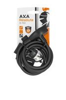 Axa Kabelslot resolute 8-150- ø8 / 1500 mm zwart