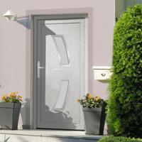 Voordeur 98x200 cm PVC wit