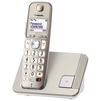 Panasonic KX-TGE210 DECT-telefoon Nummerherkenning Champagne - thumbnail