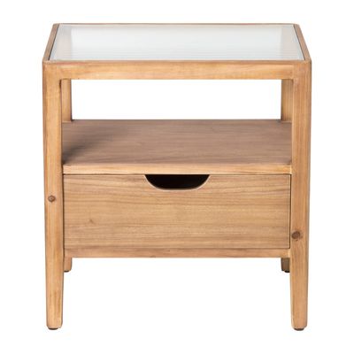 Kastje vintage - bruin - 48.5x46x34 cm