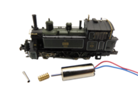 micromotor NF057G motor ombouwset voor Fleischmann DB BR 98.8, K.Bay.Sts.B. GtL 4/4 - thumbnail