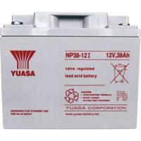 Yuasa NP38-12 Loodaccu 12 V 38 Ah Loodvlies (AGM) (b x h x d) 197 x 170 x 165 mm M5-schroefaansluiting Onderhoudsvrij, VDS-certificering