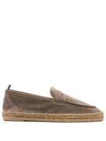 Castañer espadrilles Nacho en daim - Marron - thumbnail