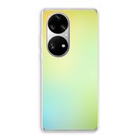 Minty mist pastel: Huawei P50 Pro Transparant Hoesje Minty mist pastel: Huawei P50 Pro Transparant Hoesje