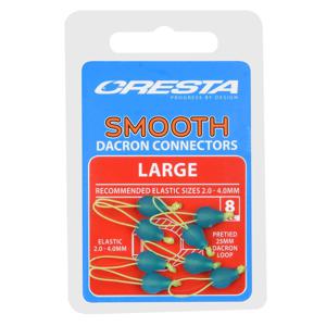 Cresta Smooth Dacron Connectors Large (2,0-4,0mm)