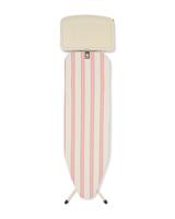 HEMA Brabantia strijkplank B voor stoomgenerator 124x38cm strepen roze (zand)
