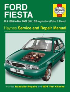 Haynes Werkplaatshandboek Ford Fiesta benzine & diesel (Okt 1995-maart.2002) 3397