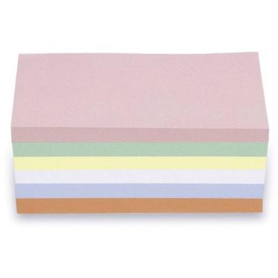 magnetoplan 112501510 Presentatiekaart Roze, Groen, Geel, Wit, Blauw, Oranje Rechthoekig 200 mm x 100 mm 250 stuk(s)