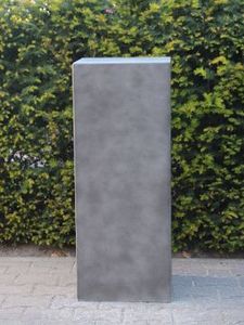 Sokkel light cement, grijs gemêleerd, 80x40x40 cm