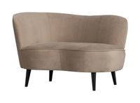 WOOOD Lounge Fauteuil Sara Links, Velvet - thumbnail