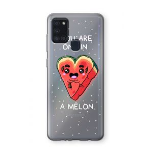 One In A Melon: Samsung Galaxy A21s Transparant Hoesje