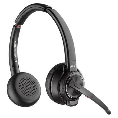 Hoofdtelefoon met microfoon Poly SAVI W8220/A Zwart