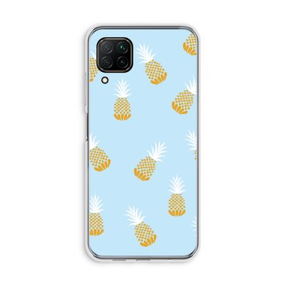 Ananasjes: Huawei P40 Lite Transparant Hoesje