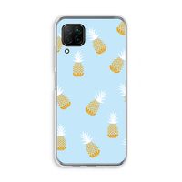 Ananasjes: Huawei P40 Lite Transparant Hoesje