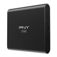 PNY EliteX-PRO 1 TB Externe SSD harde schijf USB-C USB 3.2 (Gen 2x2) Zwart PSD0CS2260-1TB-RB - thumbnail