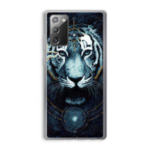Darkness Tiger: Samsung Galaxy Note 20 / Note 20 5G Transparant Hoesje