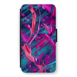 Pink Clouds: iPhone 12 Pro Max Flip Hoesje