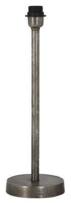 Light & Living Tafellamp 'Undai' 45cm, kleur Nikkel (excl. kap)